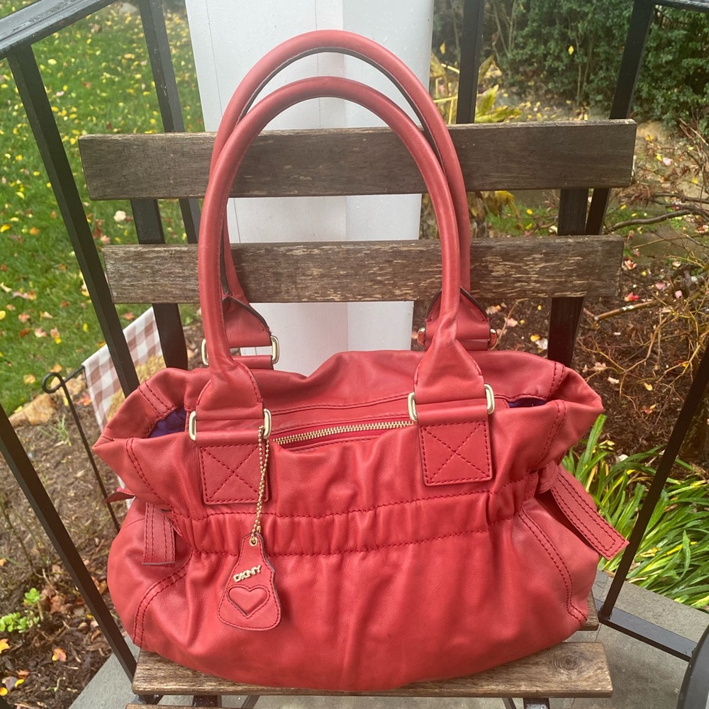 DKNY Leather Shoulder Bag